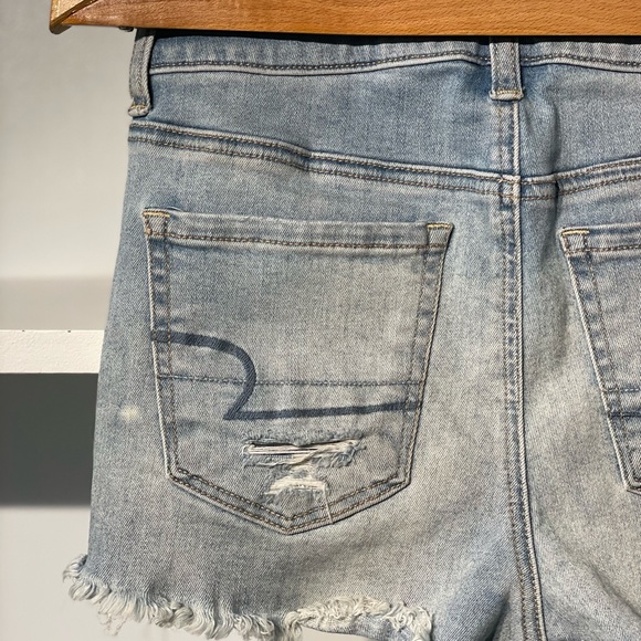 American Eagle Hi-Rise Shortie | Women’s Size 4 | Blue Jean - Picture 5 of 6